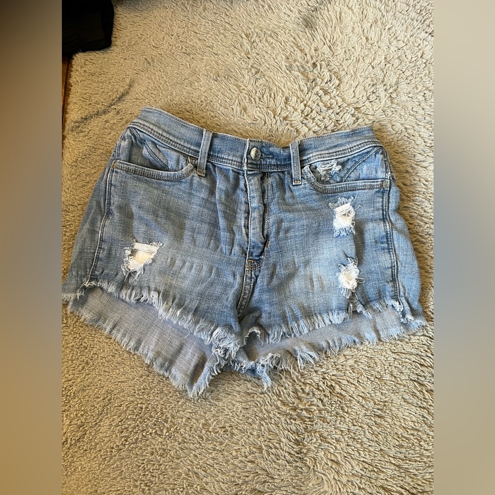 Hollister High Rise Jean Shorts